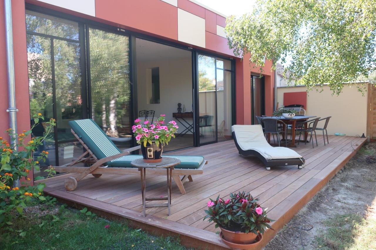 Bed and Breakfast Au Jardin De L'Eventail Le Mans Exterior foto